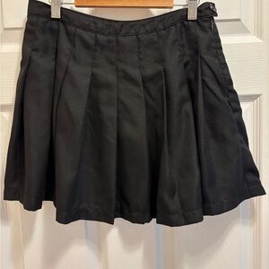 Forever 21 Black Mini Skater Skirt